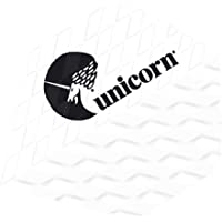 Unicorn Darts Q.100-Plus Q2 Vuelo- Unisex Adulto- Blanco- Talla única